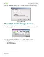 Предварительный просмотр 44 страницы Novatel Merlin for GPRS G201 User Manual