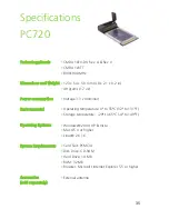 Предварительный просмотр 42 страницы Novatel Merlin PC720 User Manual