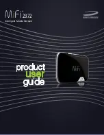 Preview for 1 page of Novatel MiFi 2372 Product User Manual