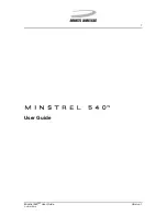 Novatel Minstrel 540 User Manual предпросмотр