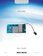 Предварительный просмотр 1 страницы Novatel SA 1100 User Manual