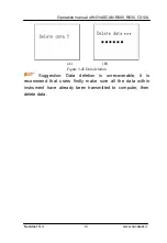 Предварительный просмотр 62 страницы Novatest NOVASCAN-C310A Operation Manual