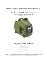 Предварительный просмотр 1 страницы Novation Ex-Power DEFENDER Operation & Maintenance Manual