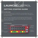 Novation LAUNCH CONTROL Control Getting Started Manual предпросмотр