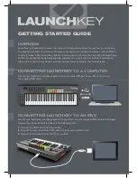 Novation Launchkey 49 Getting Started Manual preview