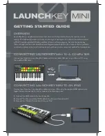 Novation Launchkey Mini Getting Started Manual preview