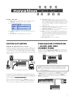 Preview for 5 page of Novation MiniNova Instructions Manual