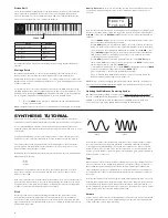 Preview for 8 page of Novation MiniNova Instructions Manual