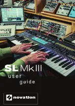 Novation SL MkIII User Manual preview