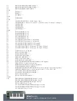 Предварительный просмотр 5 страницы Novation XioSynth Midi Implementation Manual