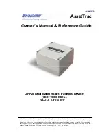 NovaTracker AssetTrac AT0303KE Owner'S  Manual  & Reference preview