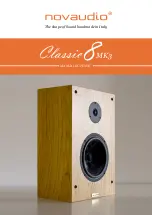 Предварительный просмотр 1 страницы Novaudio Classic 8MK3 Manual