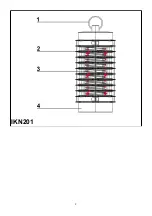 Предварительный просмотр 2 страницы N'oveen IKN201 LED Instruction Manual