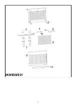 Предварительный просмотр 2 страницы N'oveen IKN930 Instruction Manual