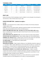 Preview for 14 page of N'oveen LB310 User Manual