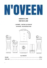 N'oveen SB2000 X-LINE Use Instructions preview