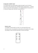 Предварительный просмотр 12 страницы N'oveen X-line UH1000 Use Instructions