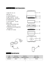 Preview for 4 page of novel NR2042 Instruction Manual