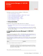 Preview for 1 page of Novell ACCESS MANAGER 3.1 SP2 IR1 - README 07-2010 Manual