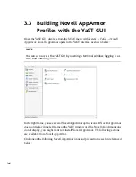 Предварительный просмотр 26 страницы Novell APPARMOR 1.2 Administration Manual