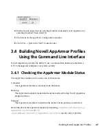 Preview for 47 page of Novell APPARMOR 2.0 Administration Manual