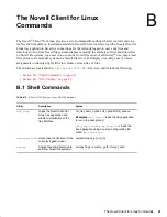 Preview for 41 page of Novell CLIENT FOR LINUX 1.1 Installation And Administration Manual