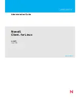 Novell CLIENT FOR LINUX 2.0 SP1 - ADMINISTRATION Administration Manual preview