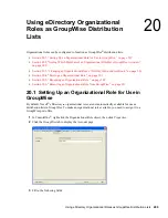 Preview for 25 page of Novell GROUPWISE 8 - DISTRIBUTION LISTS Manual