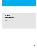 Novell IDENTITY AUDIT 1.0 Manual предпросмотр