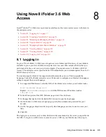 Предварительный просмотр 95 страницы Novell IFOLDER 3.6 - CROSS-PLATFORM Manual