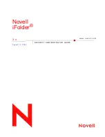 Novell iFOLDER 3.x Administrator'S Manual preview