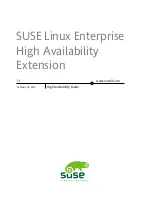 Novell LINUX ENTERPRISE 11 - HIGH AVAILABILITY Manual предпросмотр