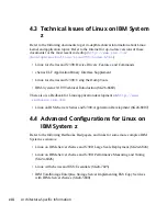 Предварительный просмотр 8 страницы Novell LINUX ENTERPRISE SERVER 10 - ARCHITECTURE-SPECIFIC INFORMATION 08-04-2006 Supplementary Manual