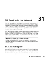 Предварительный просмотр 617 страницы Novell LINUX ENTERPRISE SERVER 10 - INSTALLATION AND ADMINISTRATION 11-05-2007 Installation Manual