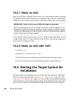 Предварительный просмотр 230 страницы Novell LINUX ENTERPRISE SERVER 11 - DEPLOYMENT Deployment Manual