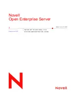 Novell Open Enterprise Server 2 System Administration Manual предпросмотр