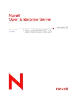 Novell OPEN ENTERPRISE SERVER CLUSTER SERVICES 1.8.2 - ADMINISTRATION Manual предпросмотр