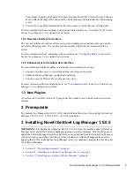 Preview for 3 page of Novell SENTINEL LOG MANAGER 1.0.0.5 - S Release Note