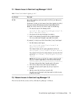 Preview for 15 page of Novell SENTINEL LOG MANAGER 1.0.0.5 - S Release Note