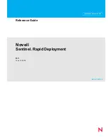 Novell Sentinel Rapid Deployment 6.1 Reference Manual preview