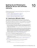 Preview for 119 page of Novell ZENWORKS 10 CONFIGURATION MANAGEMENT SP3 - NETWORK DISCOVERY DATABASE STRUCTURE System Administration Manual