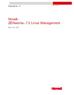 Novell ZENworks 7.2 Linux Management Manual preview