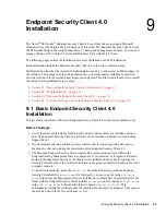 Preview for 63 page of Novell ZENWORKS ENDPOINT SECURITY MANAGEMENT 3.5 Installation Manual