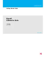 Novell ZENWORKS HANDELD MANAGEMENT 7 SP1 IR4 Getting Started Manual preview