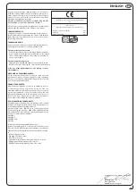 Preview for 13 page of Novellini Calypso Eco Installation, Use And Maintenance Manual