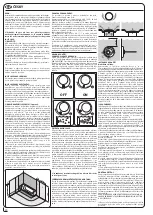 Preview for 20 page of Novellini Calypso Eco Installation, Use And Maintenance Manual