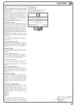 Preview for 31 page of Novellini Calypso Eco Installation, Use And Maintenance Manual