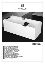 Preview for 1 page of Novellini DIVINA DIVE180A Installation, Use And Maintenance Manual