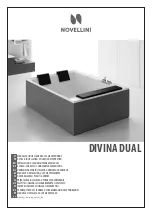 Preview for 1 page of Novellini DIVINA DUAL Installation, Use And Maintenance Manual