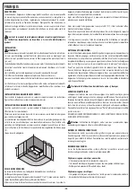 Preview for 48 page of Novellini DIVINA DUAL Installation, Use And Maintenance Manual